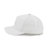 5-Panel-Hut aus 100 % Nylon mit gebogener Krempe, wasserabweisend, leistungsstarker Snap-Back-Hut mit Klettverschluss