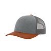 Mehrfarbige 6-Panel-Mesh-Trucker-Kappe in Kontrastfarbe, atmungsaktive Baseballkappe