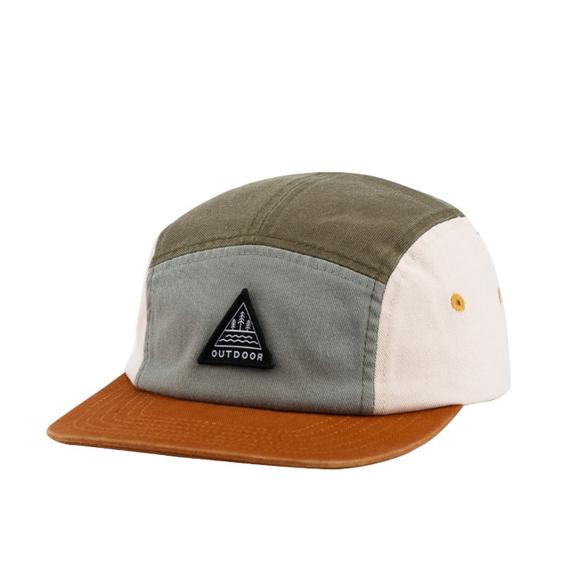 Trendige Unisex-Snapback-Mütze aus Baumwolle mit Distressed-Logo