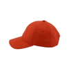 Sunset Red Farbe unstrukturierte 6 Panel Sport Hut Low Profile Baseball Cap für Männer und Frauen Golf Hut