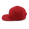 Neue Mode Neue Stickerei Logo 95 % Baumwolle 5 % Spandex Snapback Hut Rote Farbe Snapback Hut