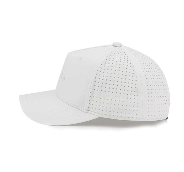 Wasserabweisende Snapback-Kappe aus 5-Panel-Nylon