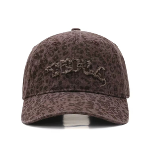 Fashion Vintage gewaschene 6-Panel-Baumwolldad-H&uuml;te, die kundenspezifische Baseball-Kappe Applique Retro Style Custom Sticked Baseball Cap