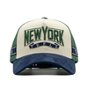 USA Hot Sale 3D Stickerei Logo New York NY Baseball Caps 