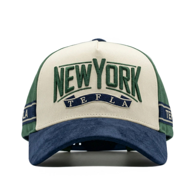 USA Hot Sale 3D Stickerei Logo New York NY Baseball Caps 